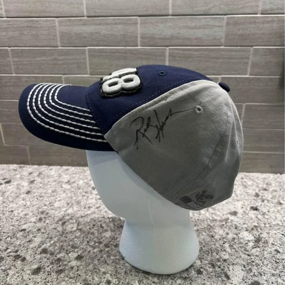 Autographed Nascar Baseball Hat-Jimmie Johnson and Rick Hendrick‎
